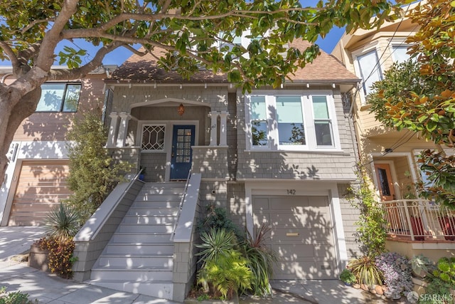 multi unit property featuring stairway