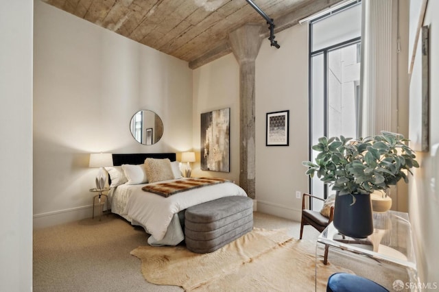 1 S Park St Unit 308, San Francisco, CA 94107 - carpeted bedroom with baseboards