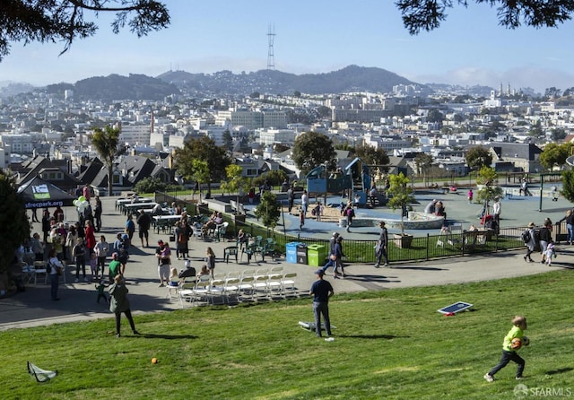 2655 Bush St Unit 603, San Francisco, CA 94115 - view of community featuring a mountain view and a yard