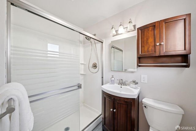 4649 Theta St, Fremont, CA 94536 - bathroom featuring vanity and a shower stall