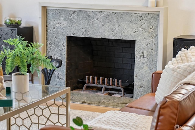4649 Theta St, Fremont, CA 94536 - detailed view of a premium fireplace and wood finished floors