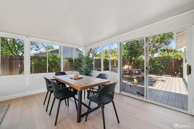 4649 Theta St, Fremont, CA 94536 - sunroom with a deck, outdoor dining space, and plenty of natural light