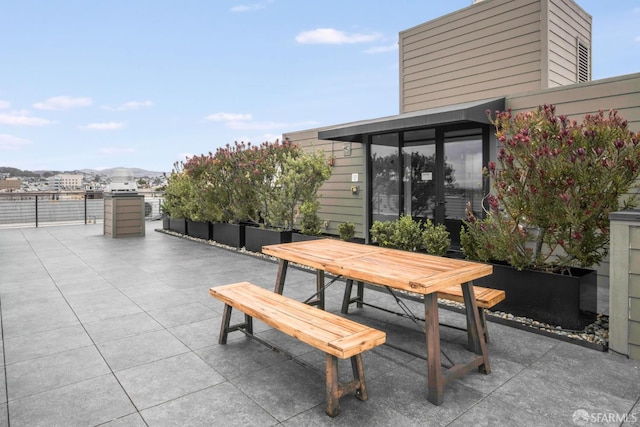 1188 Valencia St Unit 403, San Francisco, CA 94110 - view of patio featuring outdoor dining space