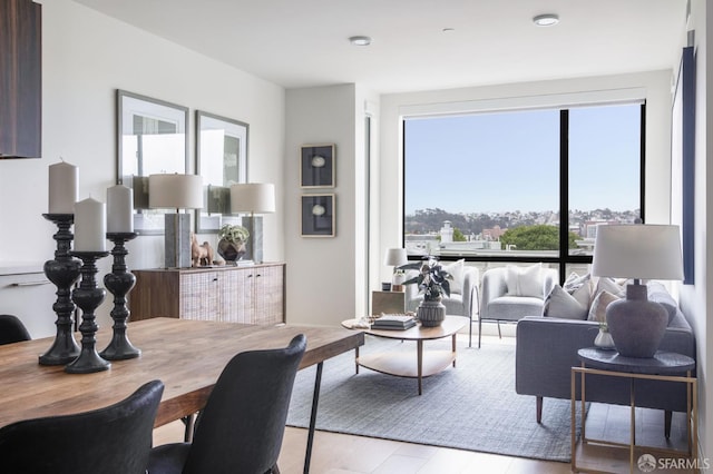 1188 Valencia St Unit 403, San Francisco, CA 94110 - living room with wood finished floors