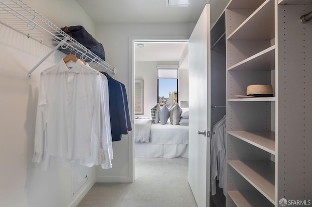 1188 Valencia St Unit 403, San Francisco, CA 94110 - spacious closet with carpet floors