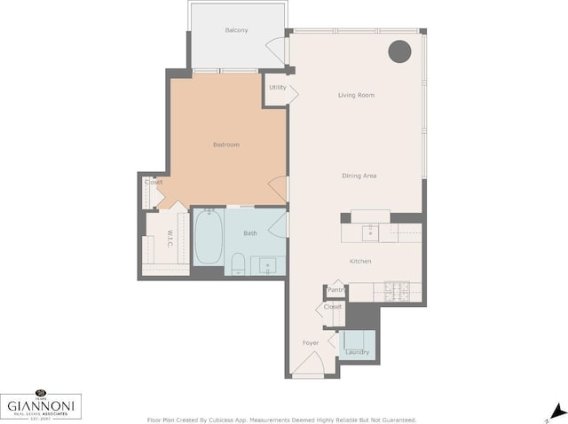 401 Harrison St Unit 25F, San Francisco, CA 94105 - floor plan / room layout