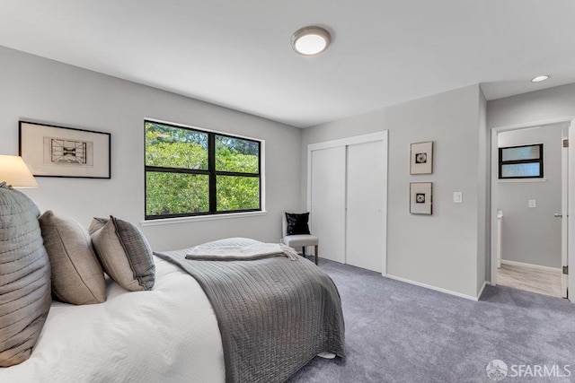 35 Ardilla Rd, Orinda, CA 94563 - carpeted bedroom with a closet and baseboards