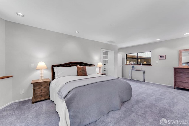35 Ardilla Rd, Orinda, CA 94563 - bedroom with carpet floors and recessed lighting
