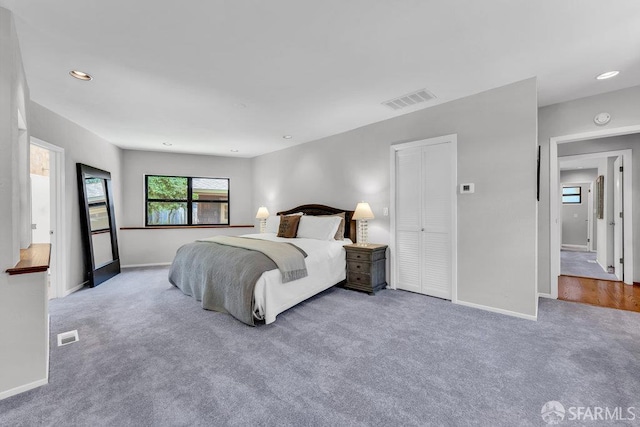 35 Ardilla Rd, Orinda, CA 94563 - bedroom with carpet and recessed lighting