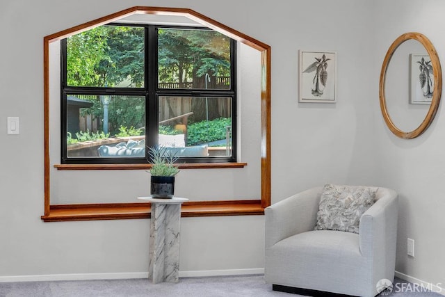 35 Ardilla Rd, Orinda, CA 94563 - living area featuring baseboards and carpet floors