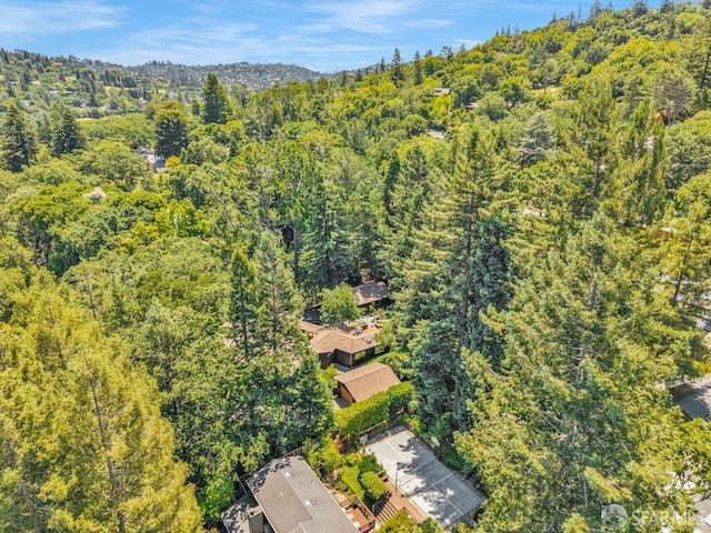 35 Ardilla Rd, Orinda, CA 94563 - aerial view of a heavily wooded area