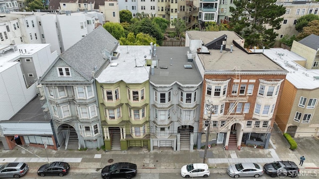531-535 Frederick St, San Francisco, CA 94117 - aerial view of residential area