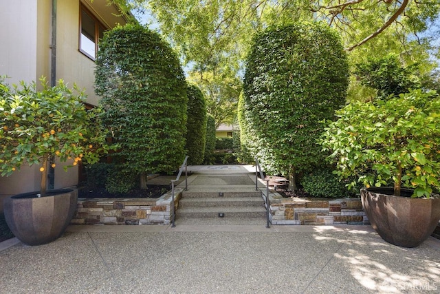exterior space with a patio area