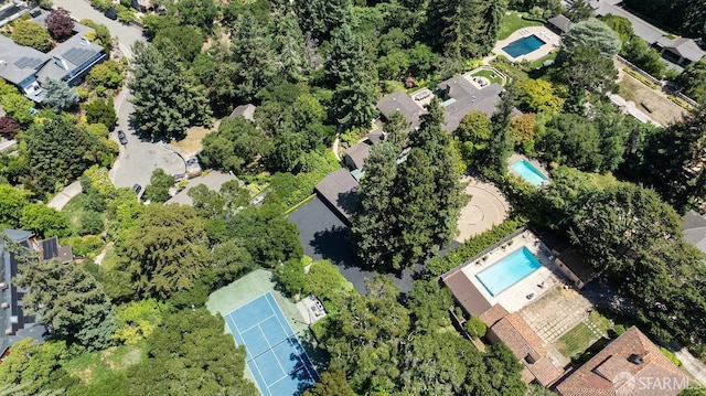 aerial view