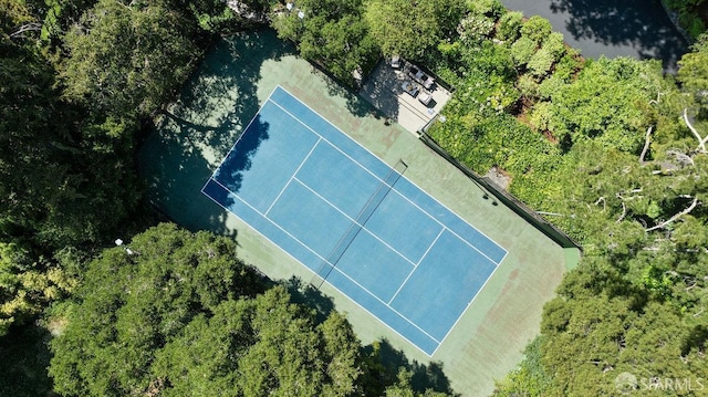 drone / aerial view