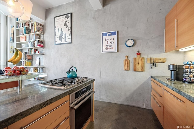 kitchen featuring appliances with stainless steel finishes