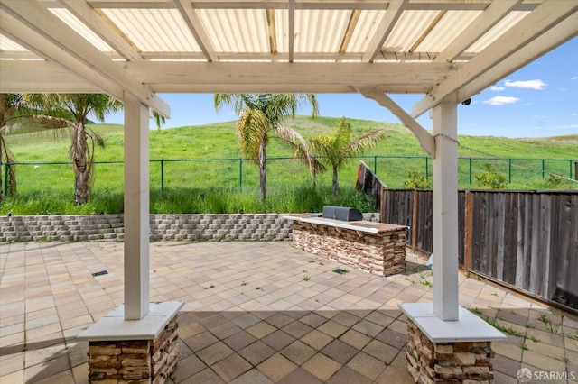 3642 Mallard Way, Antioch, CA 94509 - view of patio / terrace featuring a fenced backyard and exterior kitchen