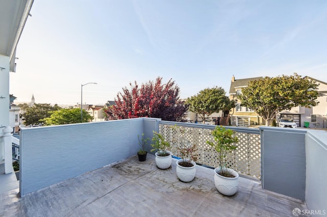 1527 Palou Ave, San Francisco, CA 94124 - view of patio / terrace featuring a balcony