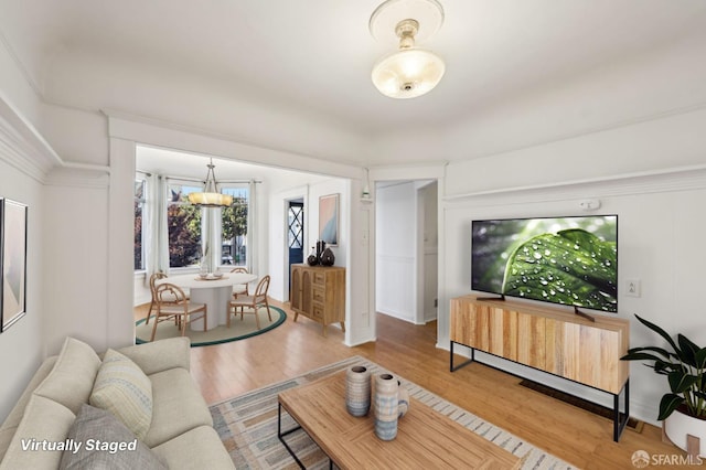 1527 Palou Ave, San Francisco, CA 94124 - living area featuring wood finished floors