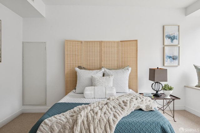 301 Mission St Unit 6J, San Francisco, CA 94105 - bedroom with carpet flooring and baseboards