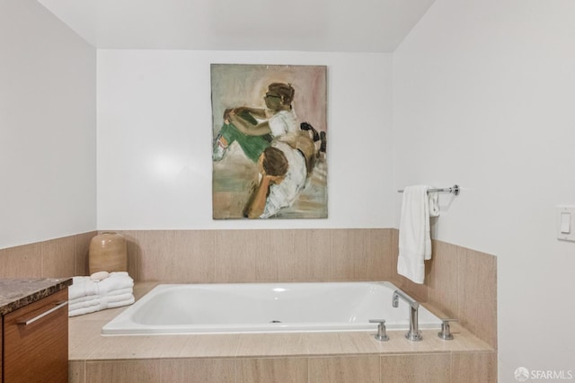 301 Mission St Unit 6J, San Francisco, CA 94105 - full bathroom featuring a bath and vanity
