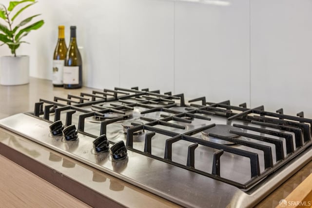 301 Mission St Unit 6J, San Francisco, CA 94105 - kitchen view of stainless steel gas stovetop