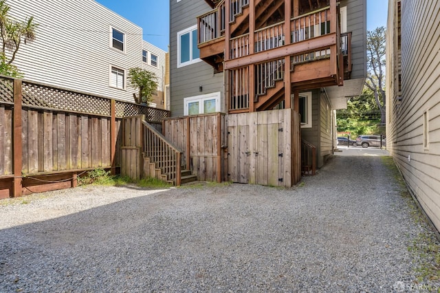 2486 Fulton St, San Francisco, CA 94118 - view of side of home featuring stairway