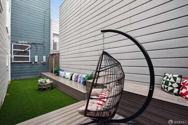 31 Romolo Pl Unit 6, San Francisco, CA 94133 - view of wooden terrace