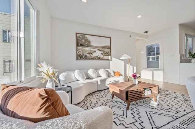 31 Romolo Pl Unit 6, San Francisco, CA 94133 - living room with visible vents and wood finished floors