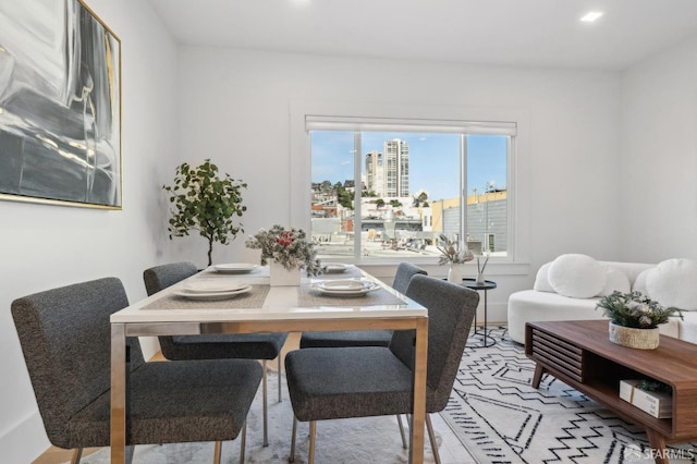 31 Romolo Pl Unit 6, San Francisco, CA 94133 - dining area with a view of city