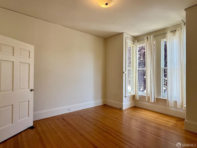 3543-3545 24th St, San Francisco, CA 94110 - unfurnished room featuring baseboards and wood finished floors