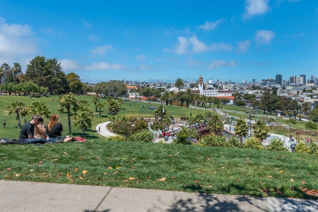 3310 19th St Unit 303, San Francisco, CA 94110 - view of community with a yard and a skyline view