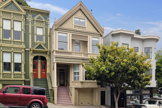 2531 Gough St, San Francisco, CA 94123 - view of property with a garage
