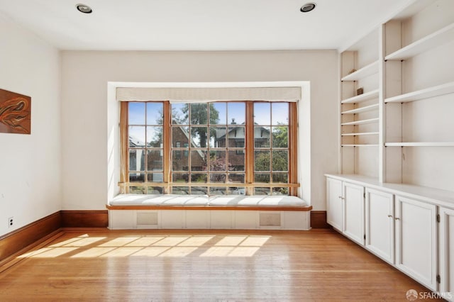 199 Edgewood Ave, San Francisco, CA 94117 - interior space featuring recessed lighting, built in features, and light wood-type flooring