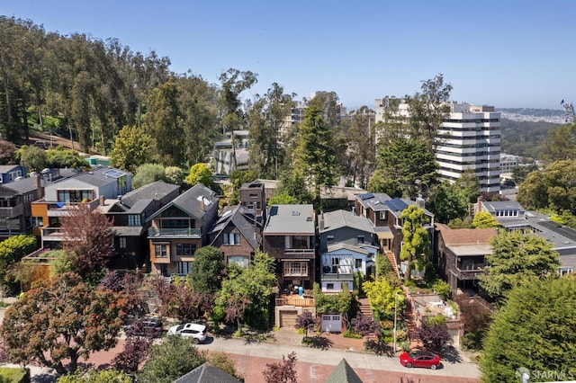 199 Edgewood Ave, San Francisco, CA 94117 - drone / aerial view with a residential view