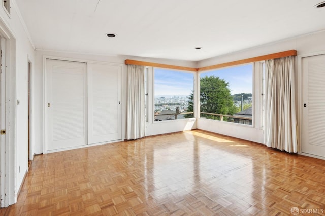 199 Edgewood Ave, San Francisco, CA 94117 - unfurnished bedroom featuring visible vents and recessed lighting