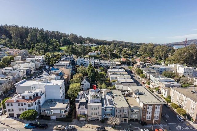 drone / aerial view