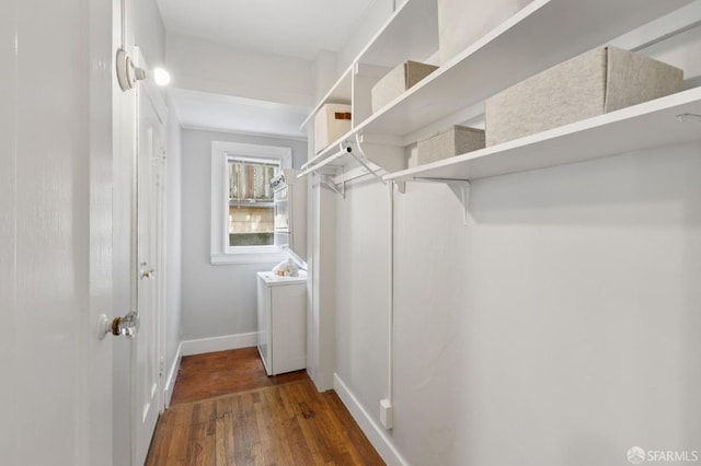 1250 Vallejo St Unit 8, San Francisco, CA 94109 - walk in closet with wood finished floors
