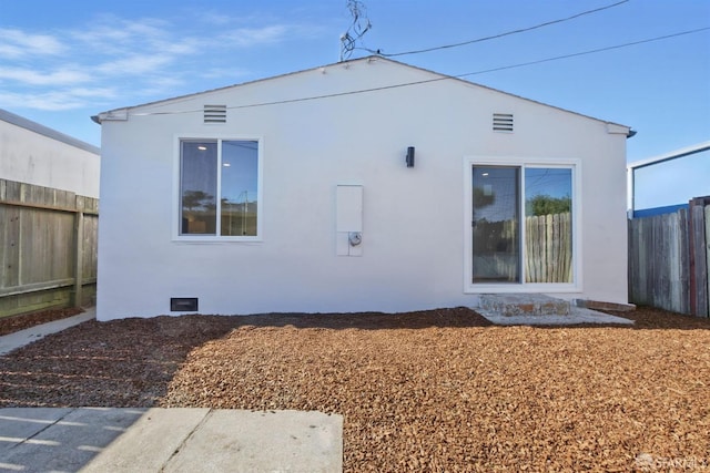 view of rear view of house