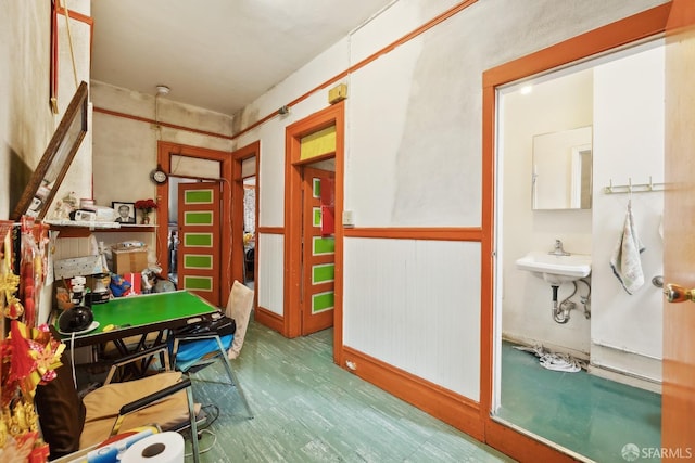 view of game room