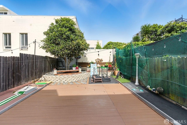 278 7th Ave, San Francisco, CA 94118 - wooden deck featuring a fenced backyard