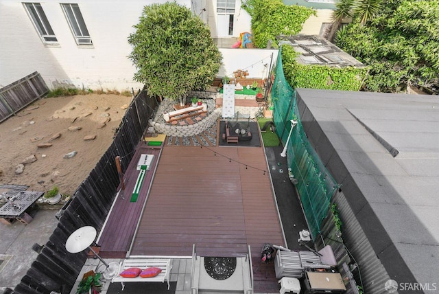 278 7th Ave, San Francisco, CA 94118 - drone / aerial view