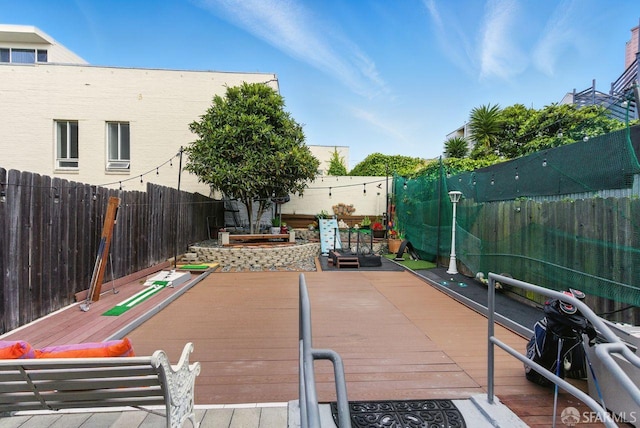 278 7th Ave, San Francisco, CA 94118 - deck featuring a fenced backyard
