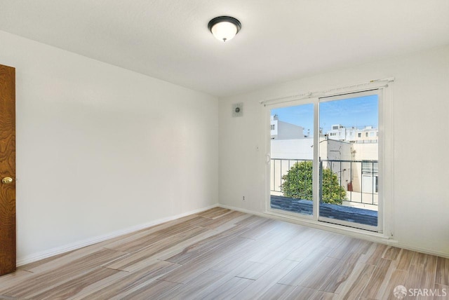 278 7th Ave, San Francisco, CA 94118 - unfurnished room featuring wood finished floors and baseboards
