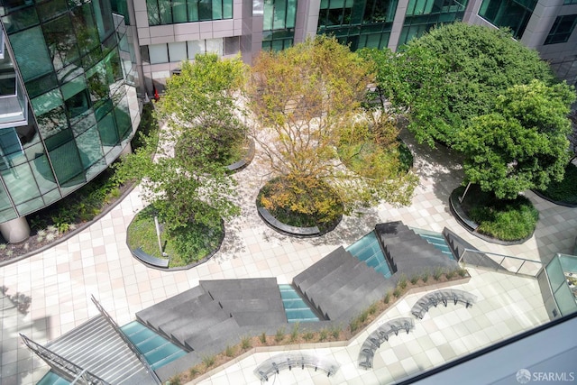 bird's eye view