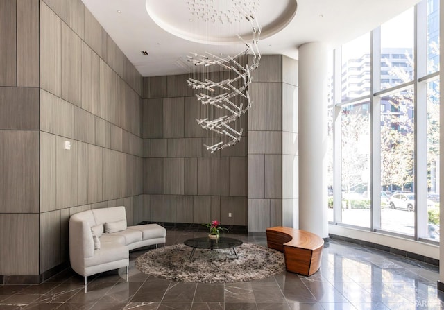 view of building lobby