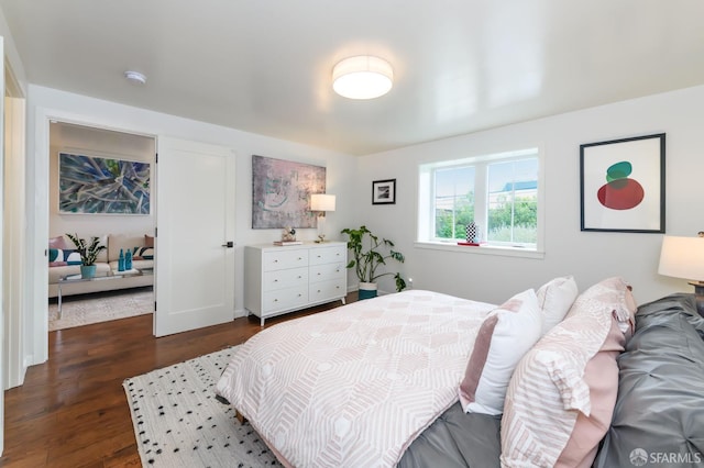 117 Meadowbrook Dr, San Francisco, CA 94132 - bedroom featuring dark wood finished floors