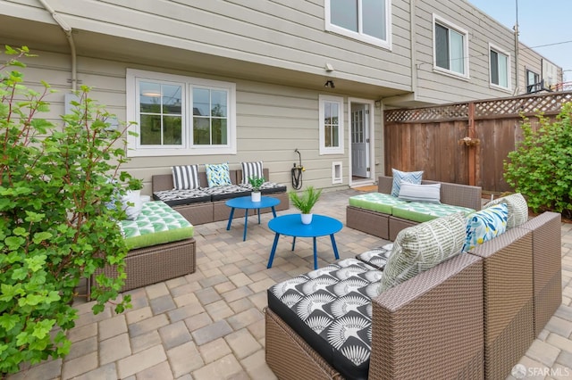 117 Meadowbrook Dr, San Francisco, CA 94132 - view of patio featuring outdoor lounge area