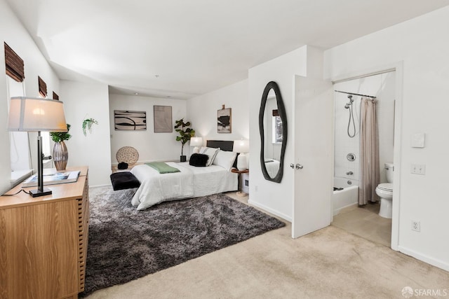 1603 18th St, San Francisco, CA 94107 - carpeted bedroom featuring ensuite bath and baseboards