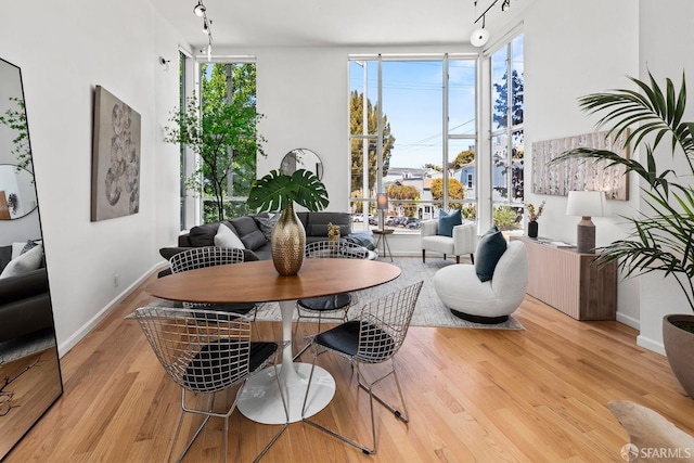 1603 18th St, San Francisco, CA 94107 - dining room with wood finished floors and healthy amount of natural light